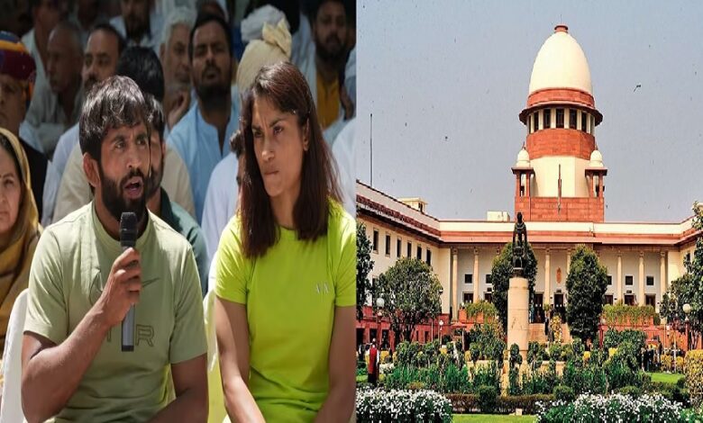 दिल्ली : बृजभूषण के खिलाफ धरना दे रहे पहलवानों ने SC का किया धन्यवाद
