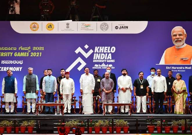 Khelo India University Games : PM मोदी ने किया वर्चुअल उद्धाटन, कहा- खेल सिखाता है हमें मर्यादा और नियमों पर चलने का तरीका 