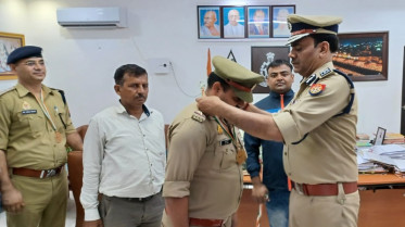 पदक विजेता खिलाड़ियों को आईजी ने किया सम्मानित