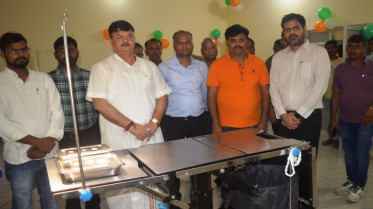 अयोध्या: महापौर गिरीश पति त्रिपाठी ने निगम सीमान्तर्गत स्थित कौशलपुरी कालोनी में नवीन जोनल कार्यालय का उद्घाटन किया