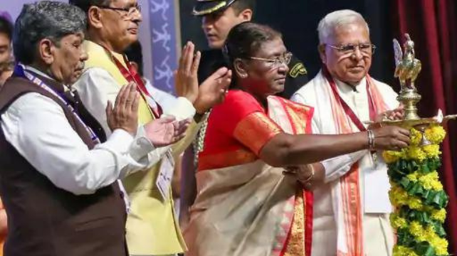 उत्कर्ष-उन्मेष उत्सव में बोलीं राष्ट्रपति द्रौपदी मुर्मू, कहा 140 करोड़ देशवासी मेरा परिवार