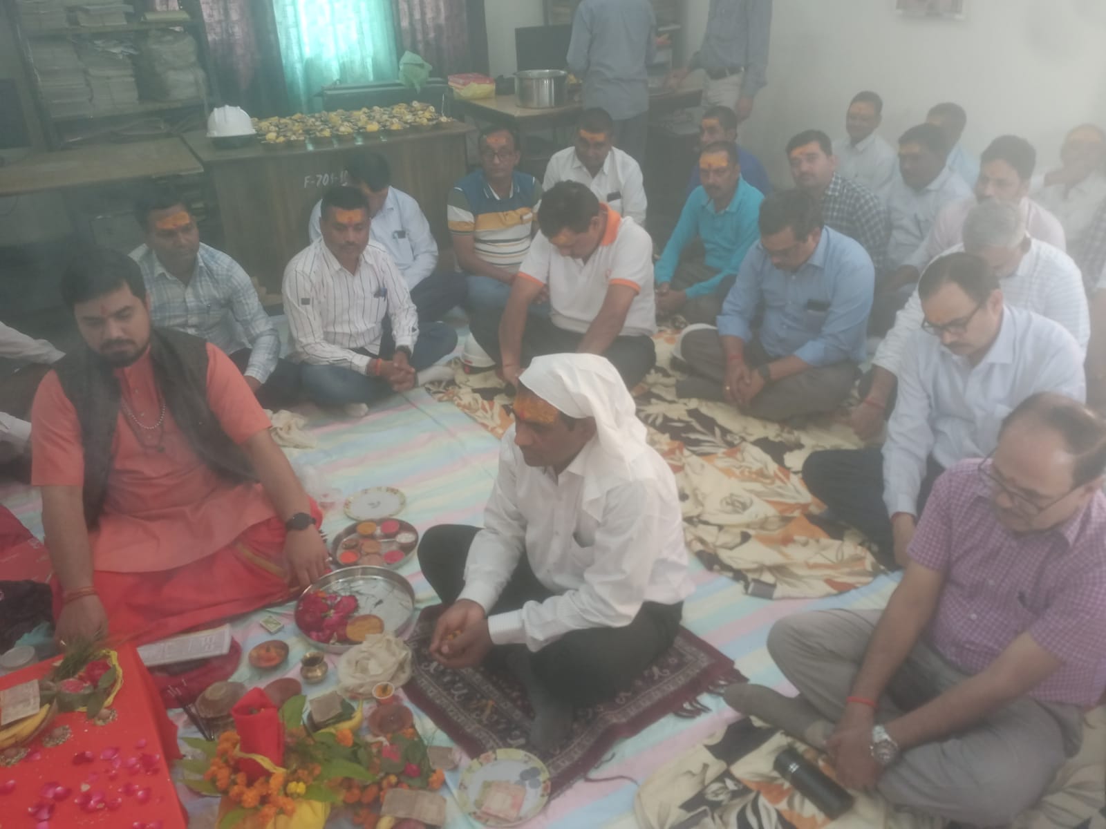 रौजागांव चीनी मिल, रौजागांव, अयोध्या ने गन्ना खरीद के लिए किया इंडेंट पूजा