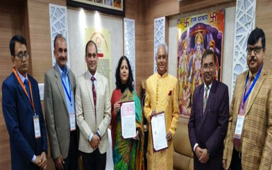 अमेरिकन विश्वविद्यालय व एबीआरएफ के बीच हुआ अकादमिक अनुबंध