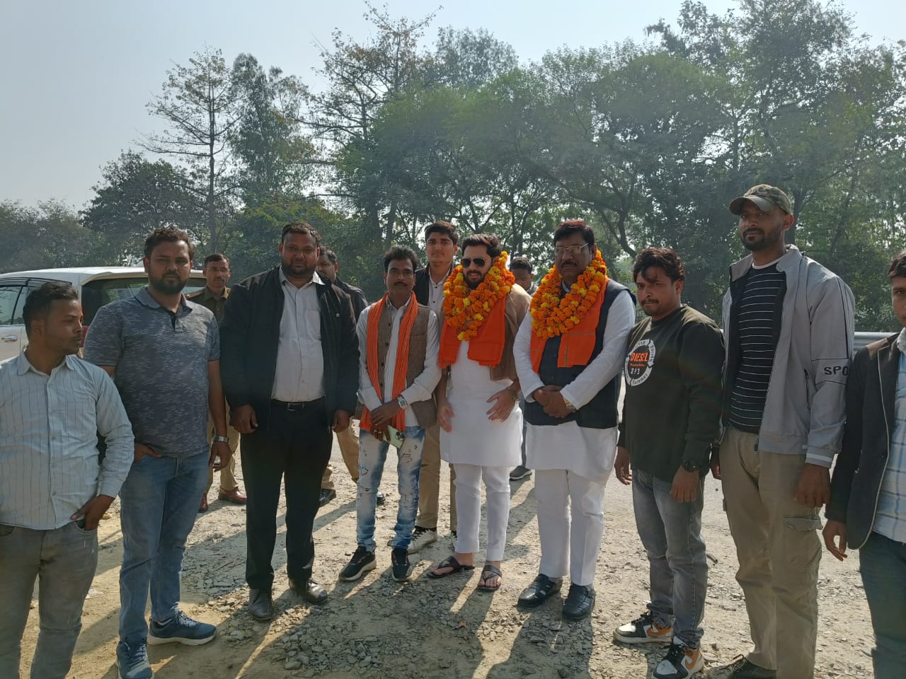 भाजपा अल्पसंख्यक मोर्चा के क्षेत्रीय अध्यक्ष मो नईम का कार्यकर्ताओं ने किया स्वागत