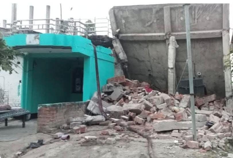 पटाखा व्यवसाई के घर में विस्फोट से हड़कंप