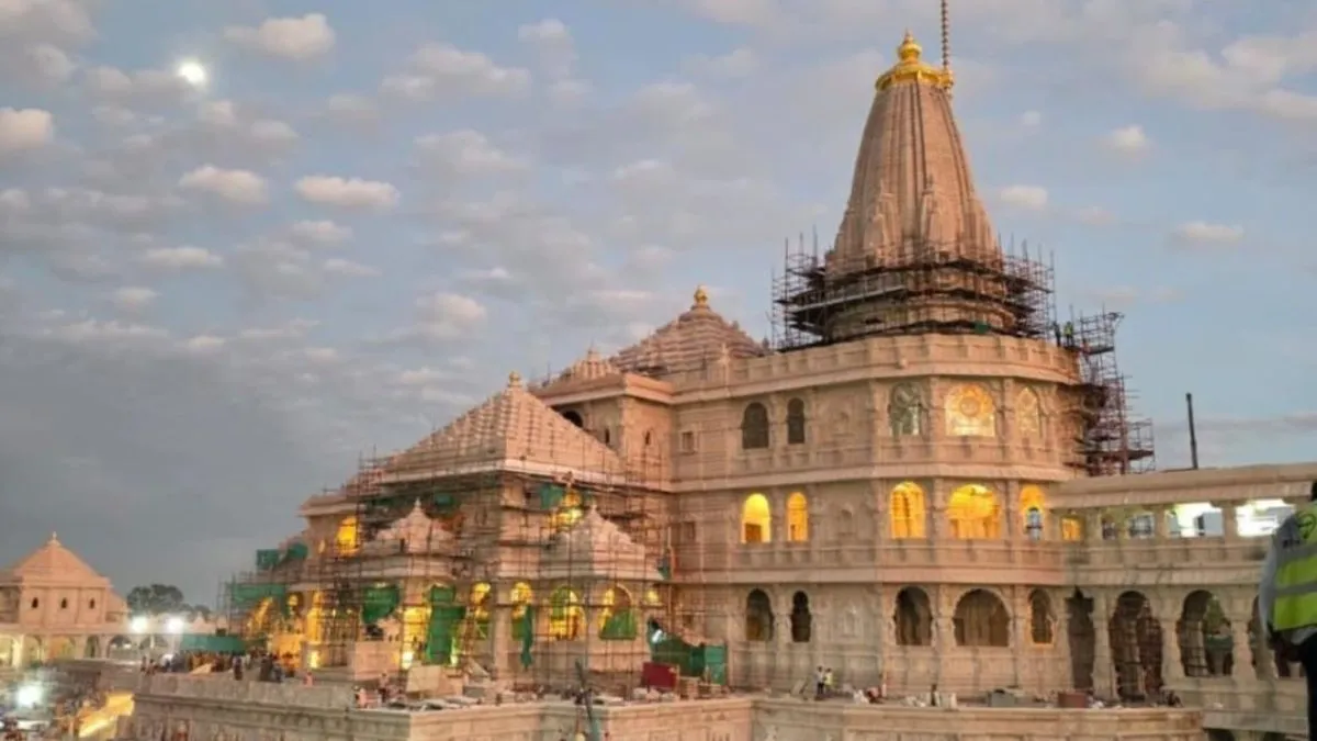 अयोध्या राम मंदिर के 161 फीट शिखर पर पीएम मोदी फहराएंगे केसरिया धर्म ध्वज, इस दिन होगा समारोह 